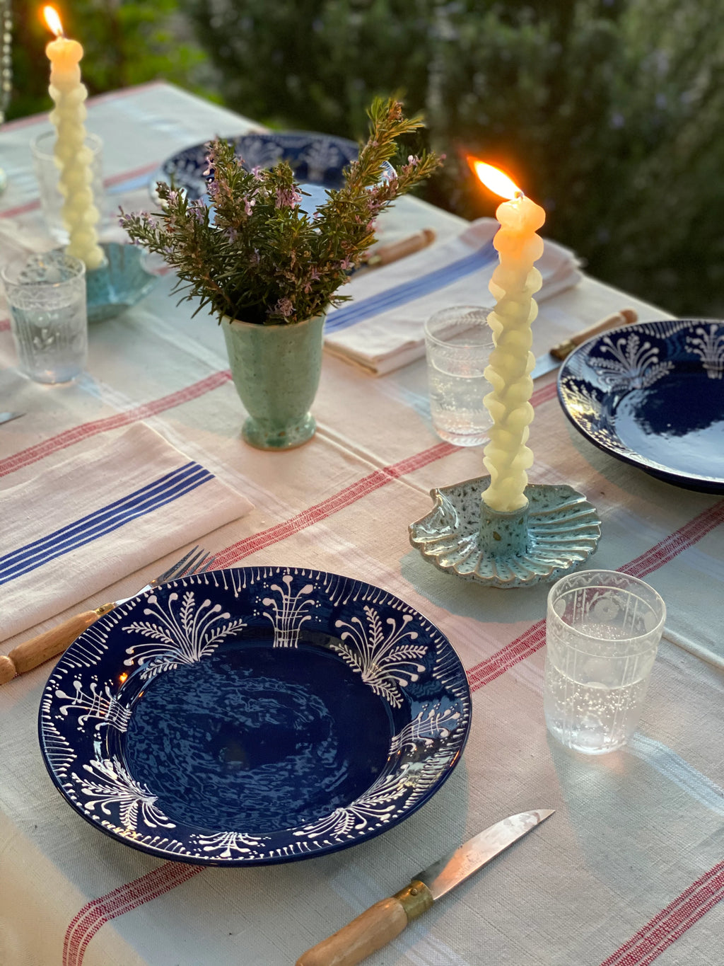 Concha Candle - Seafoam