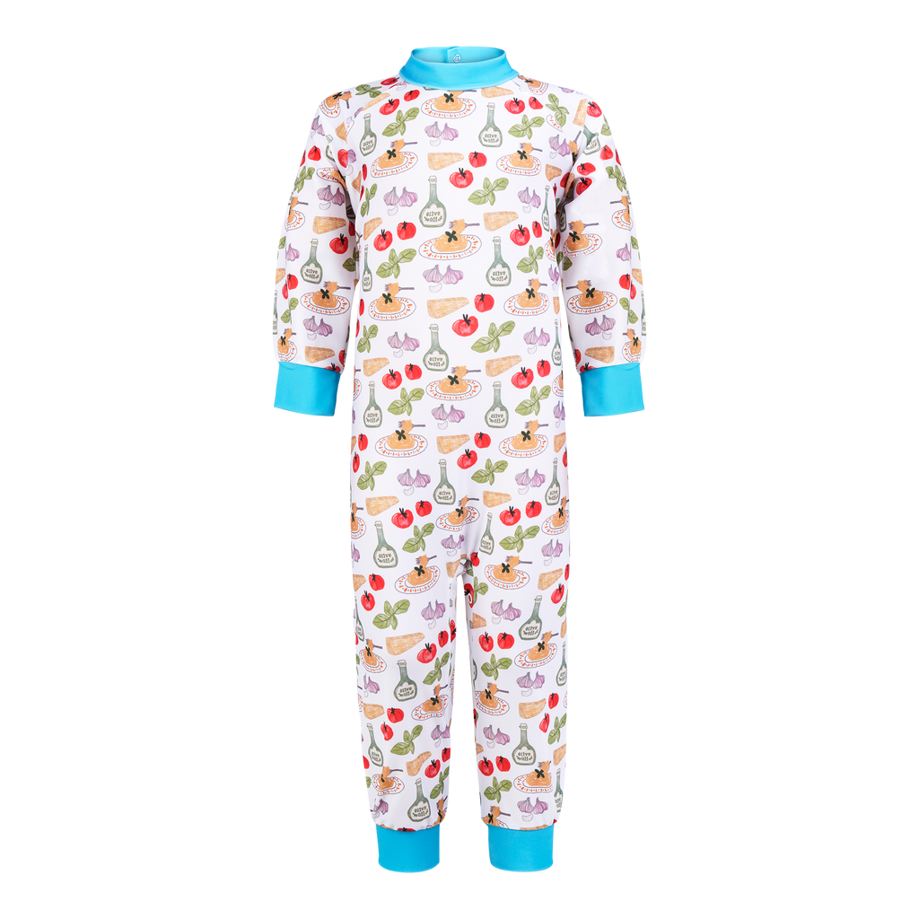 Kids Sunsuit Spaghetti Pomodoro