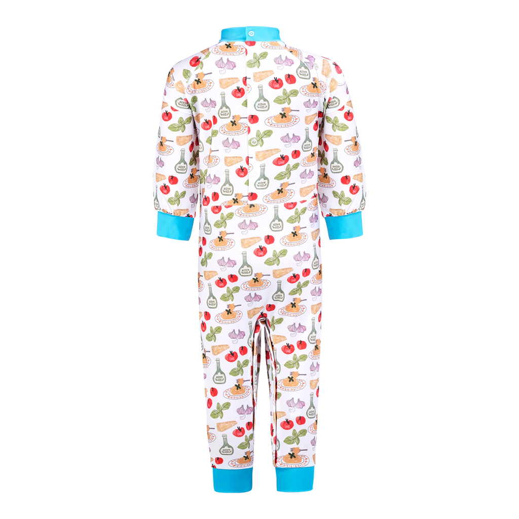 Kids Sunsuit Spaghetti Pomodoro