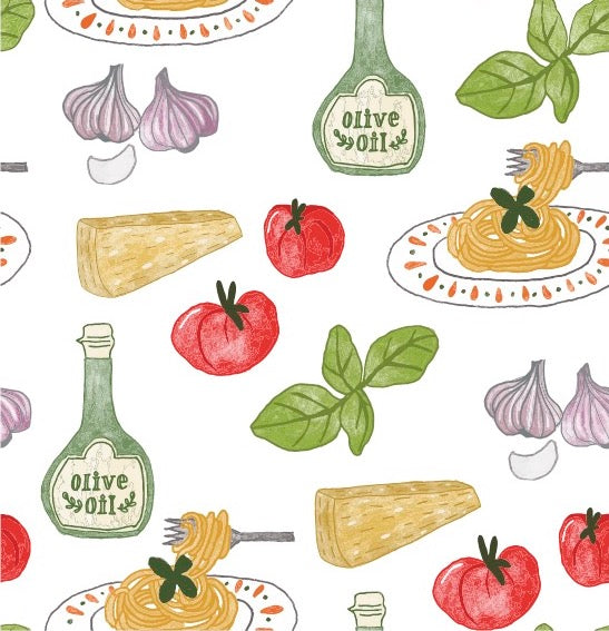 Kids Sunsuit Spaghetti Pomodoro