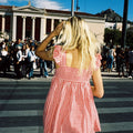 Jackie Babydoll Dress - Red Gingham