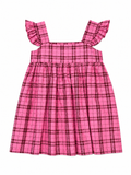 Jackie Babydoll Dress - Blush Rose