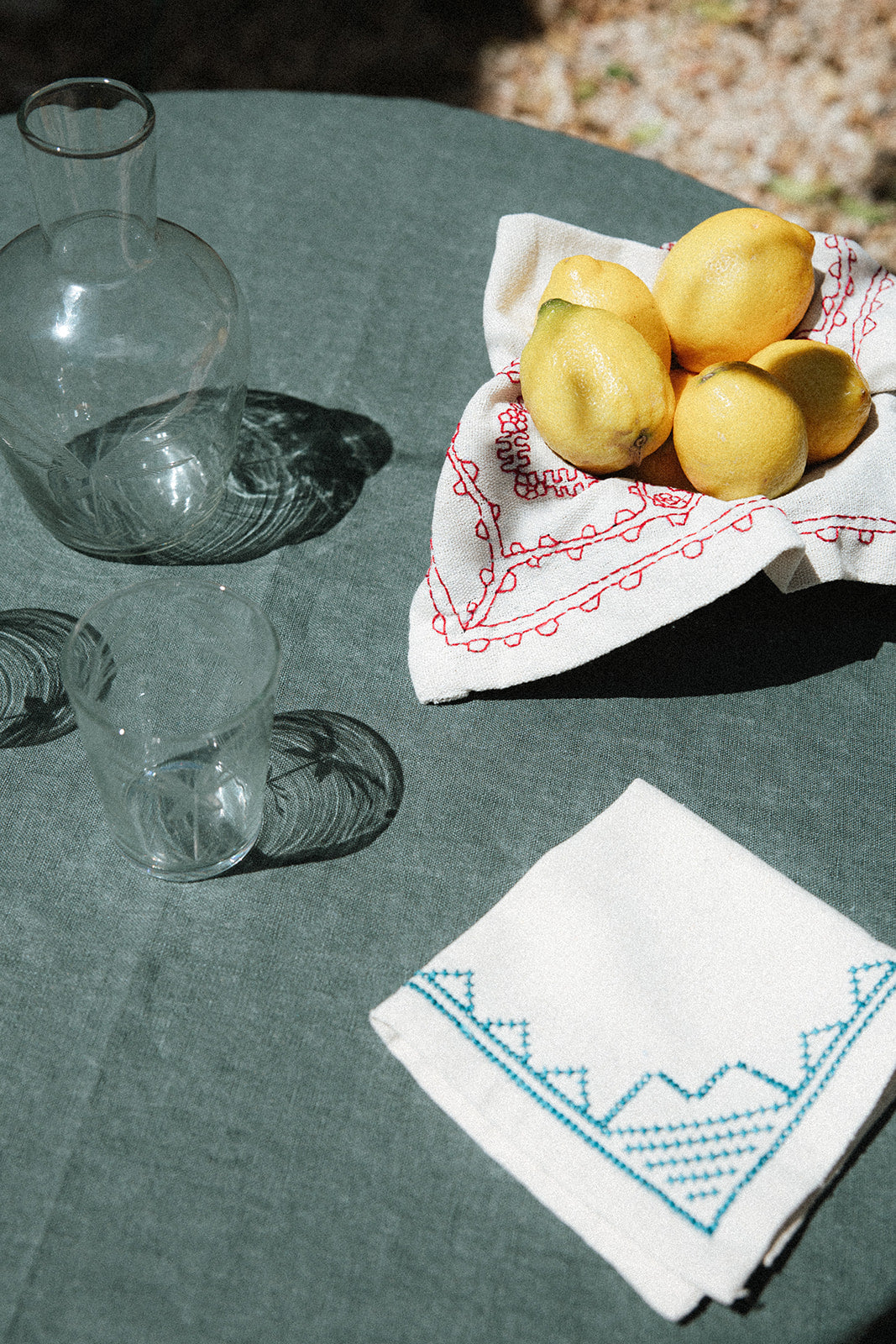 Chitral Napkins - Blue