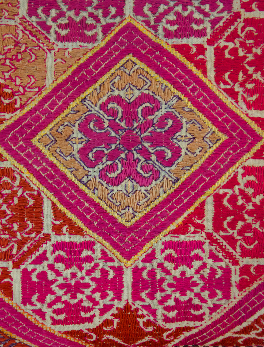 Swat Valley Cushion Ochre No. 01
