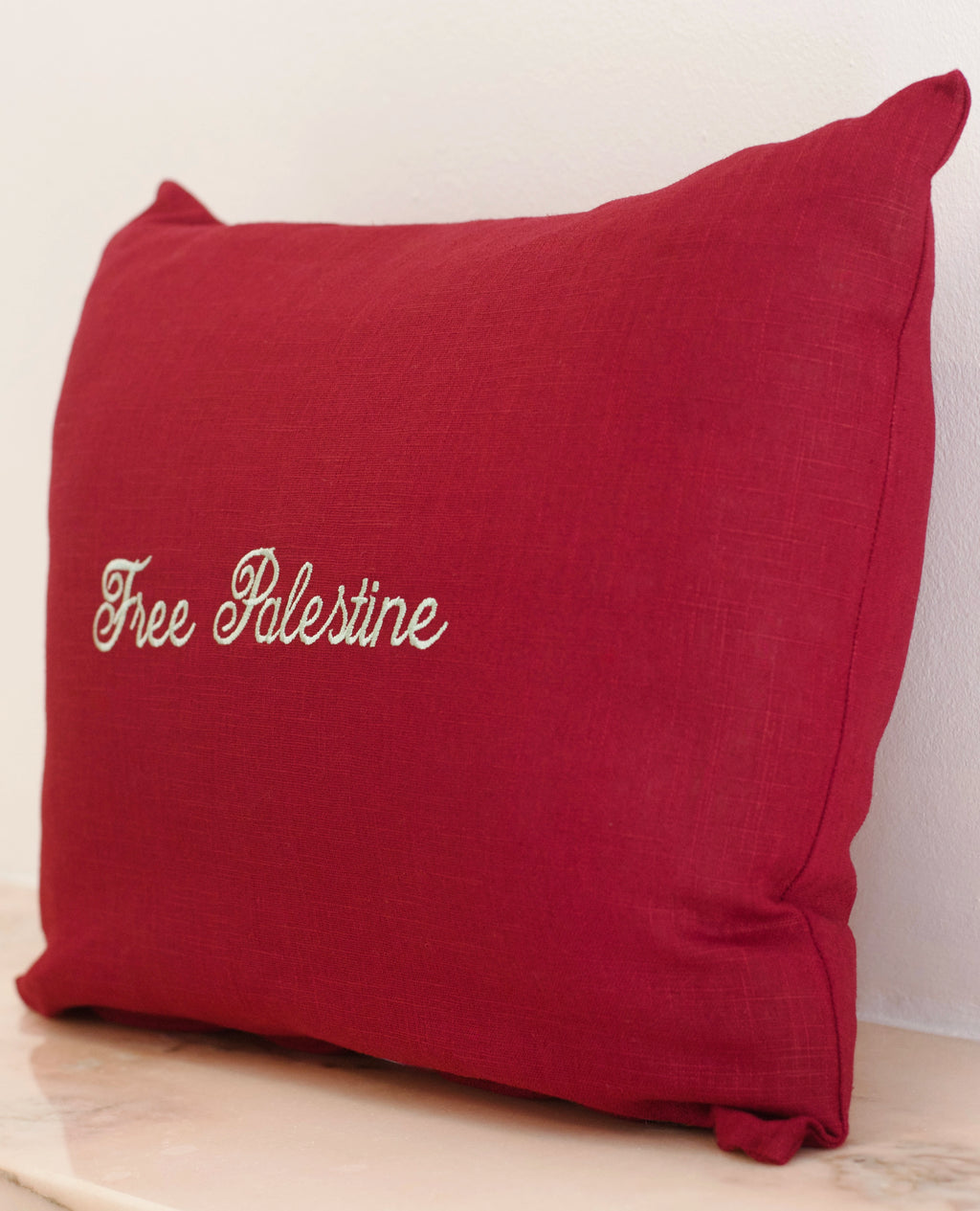 Free Palestine cushion