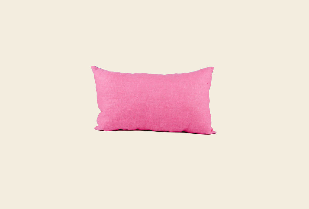 Oro Cushion - Fuschia Back