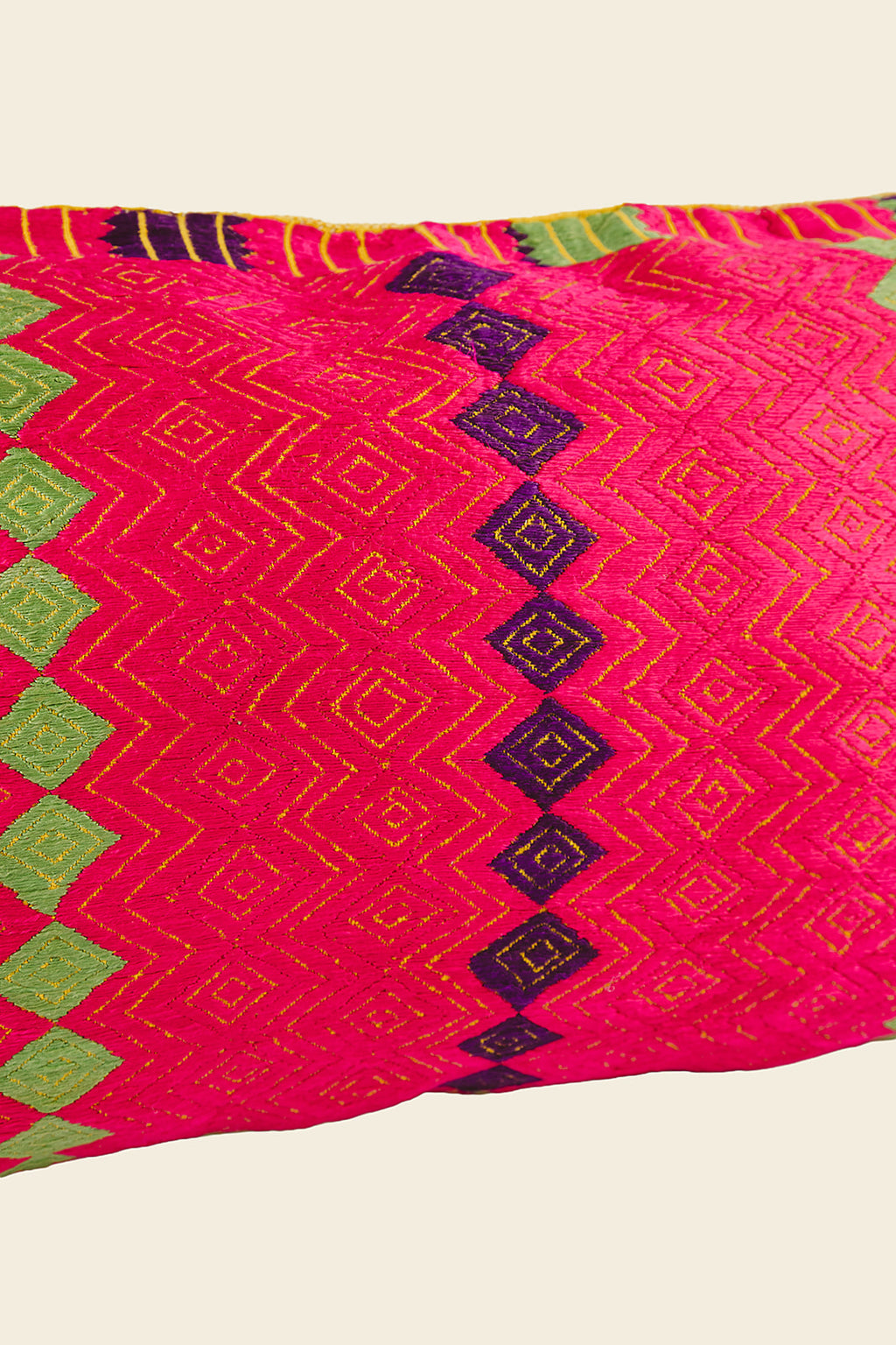 Swat Valley Cushion Peacock No. 02