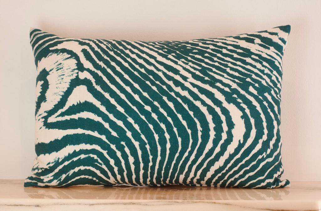 Green Wave Cushion