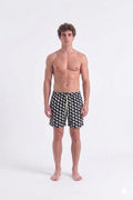 Yin and Out Swimming Trunks - Black
