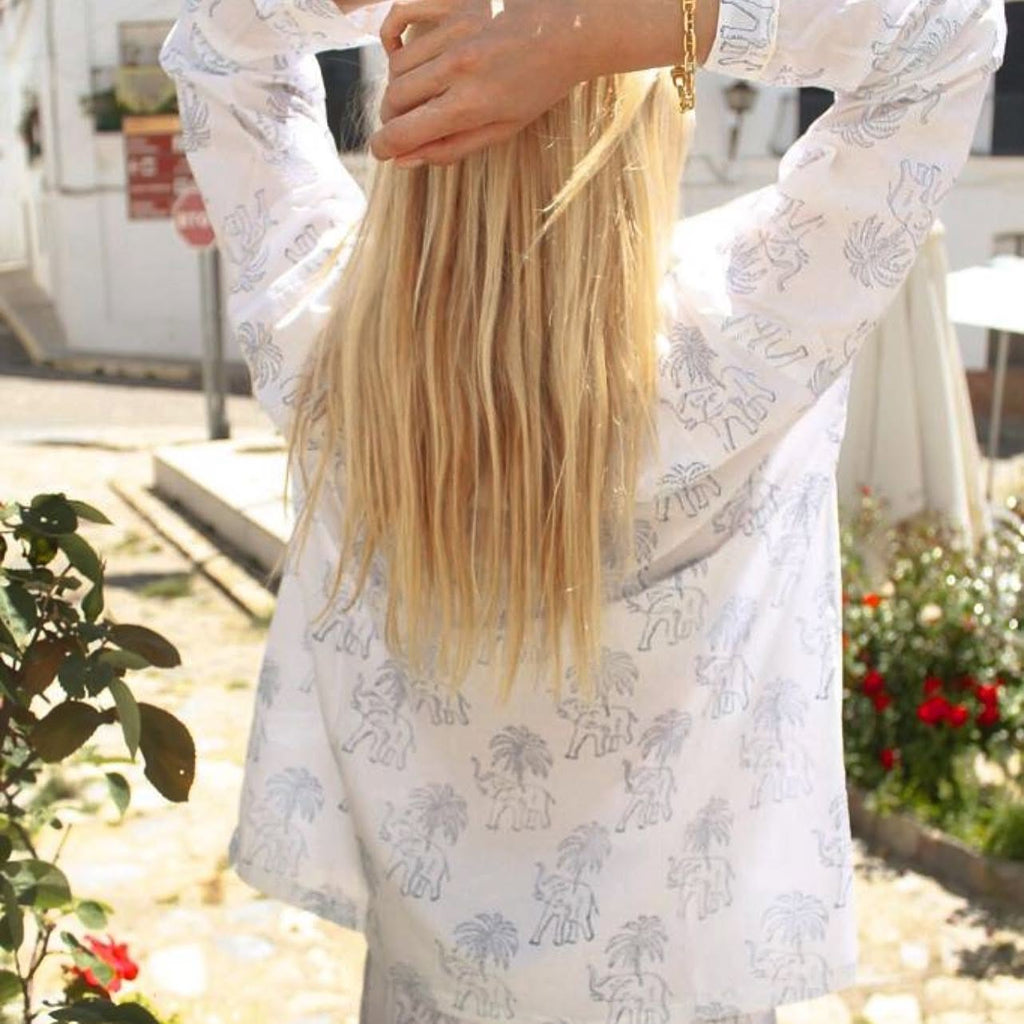 Hathee Blue Pajamas
