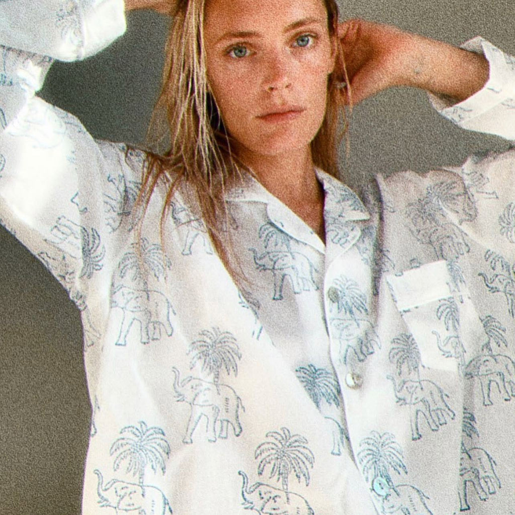 Hathee Blue Pajamas