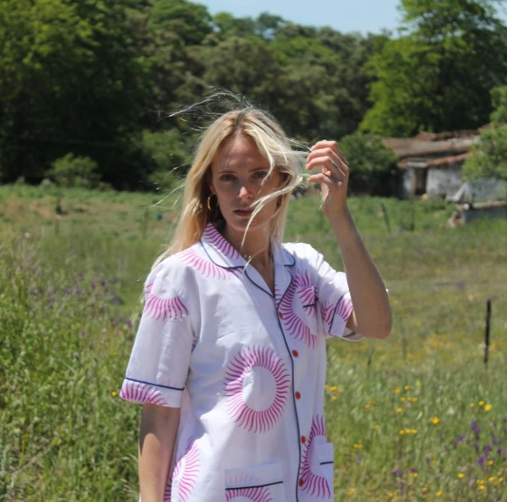 Sunita Short Pajamas - Pink