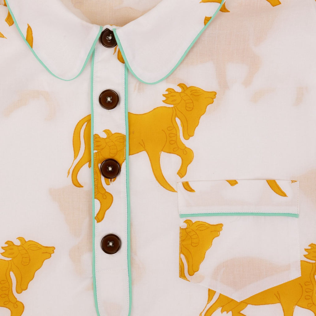 Gaya Nightshirt - Mustard