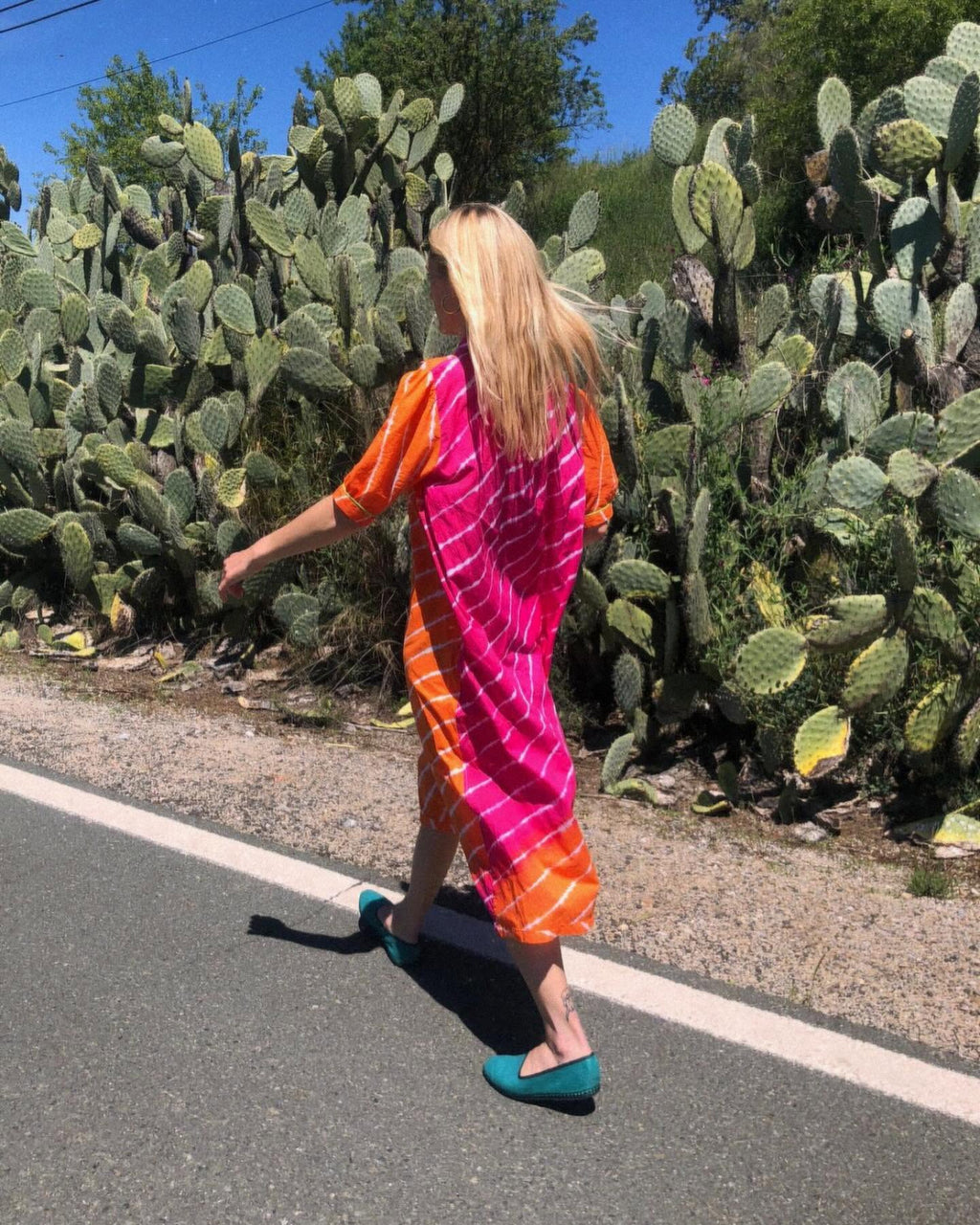 Tie Dye Night Dress