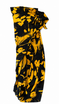 Yellow and Black Samos Sarong