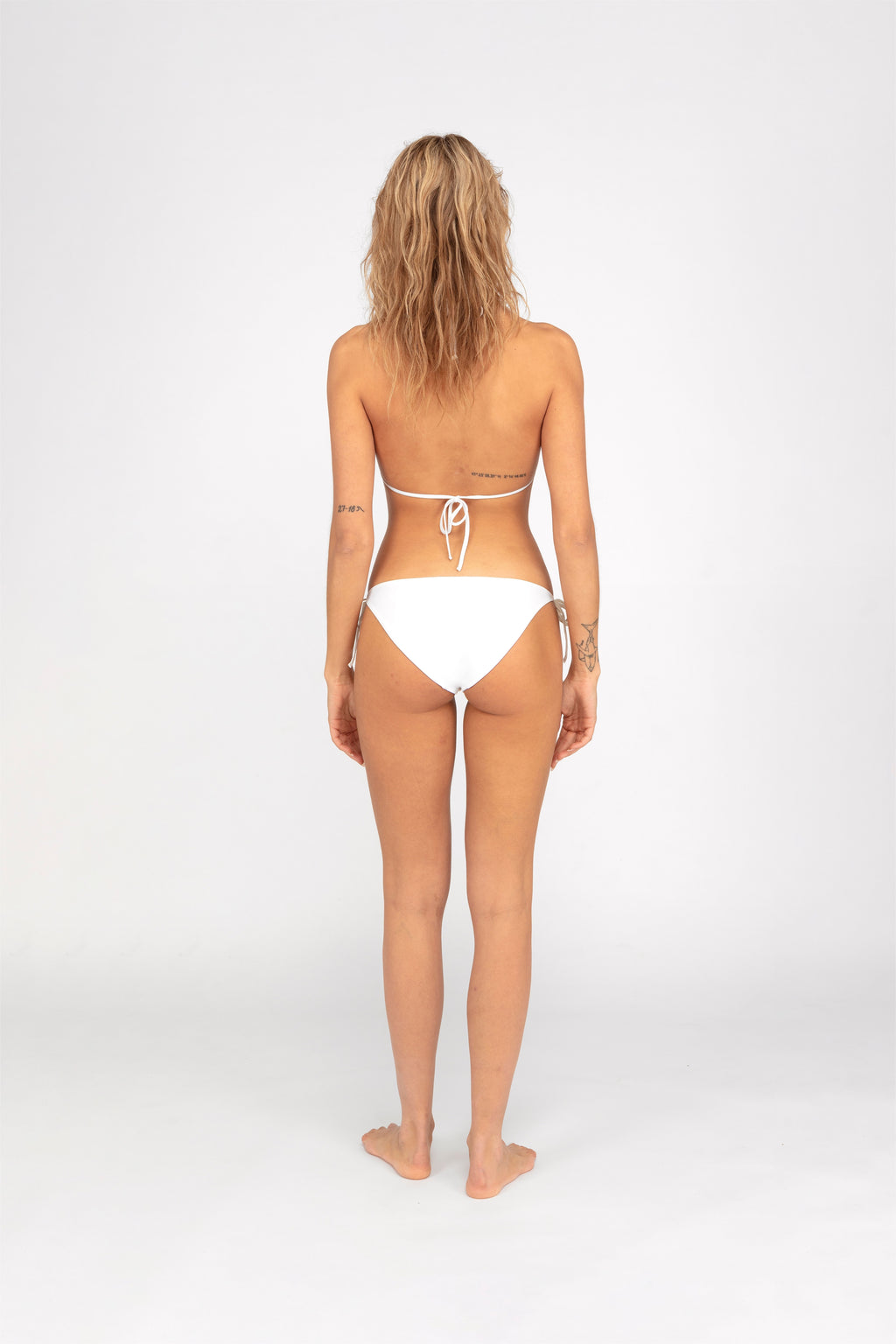 String Bikini - White