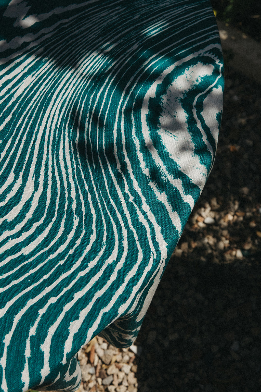 Green Wave Tablecloth