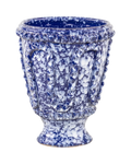 Wine Bucket - Cobalt with White