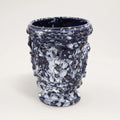 Mini Ice Bucket - Cobalt with White