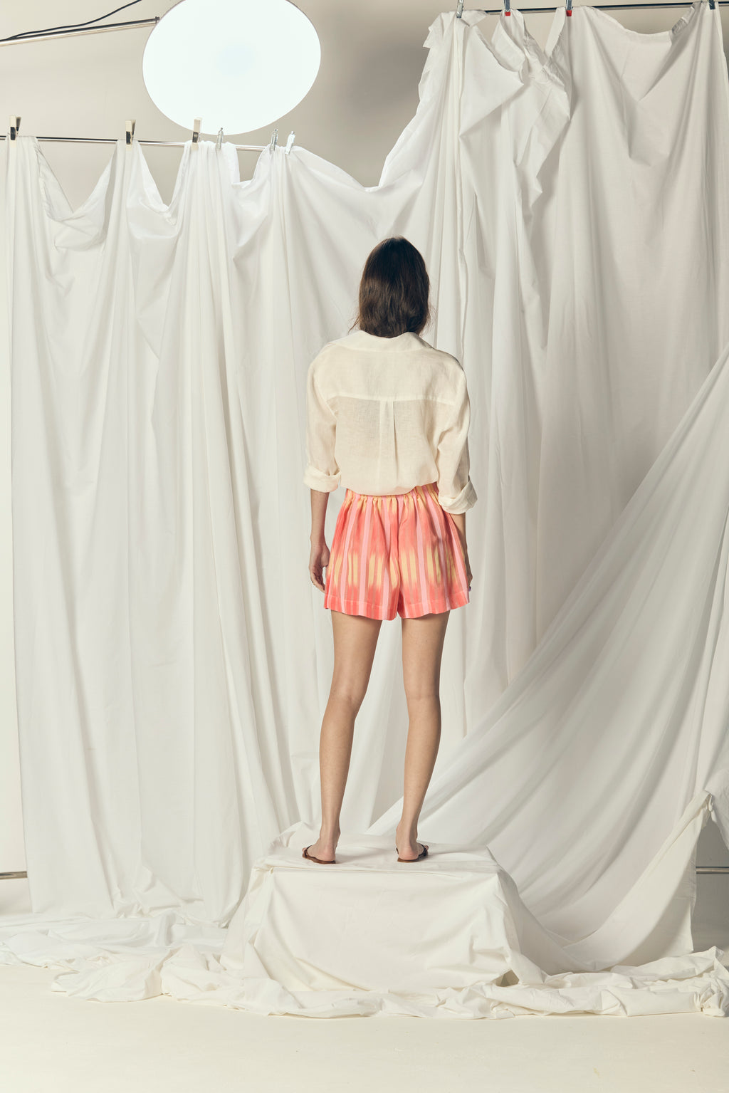 Mauritius Silk Shirt - Plain Ivory