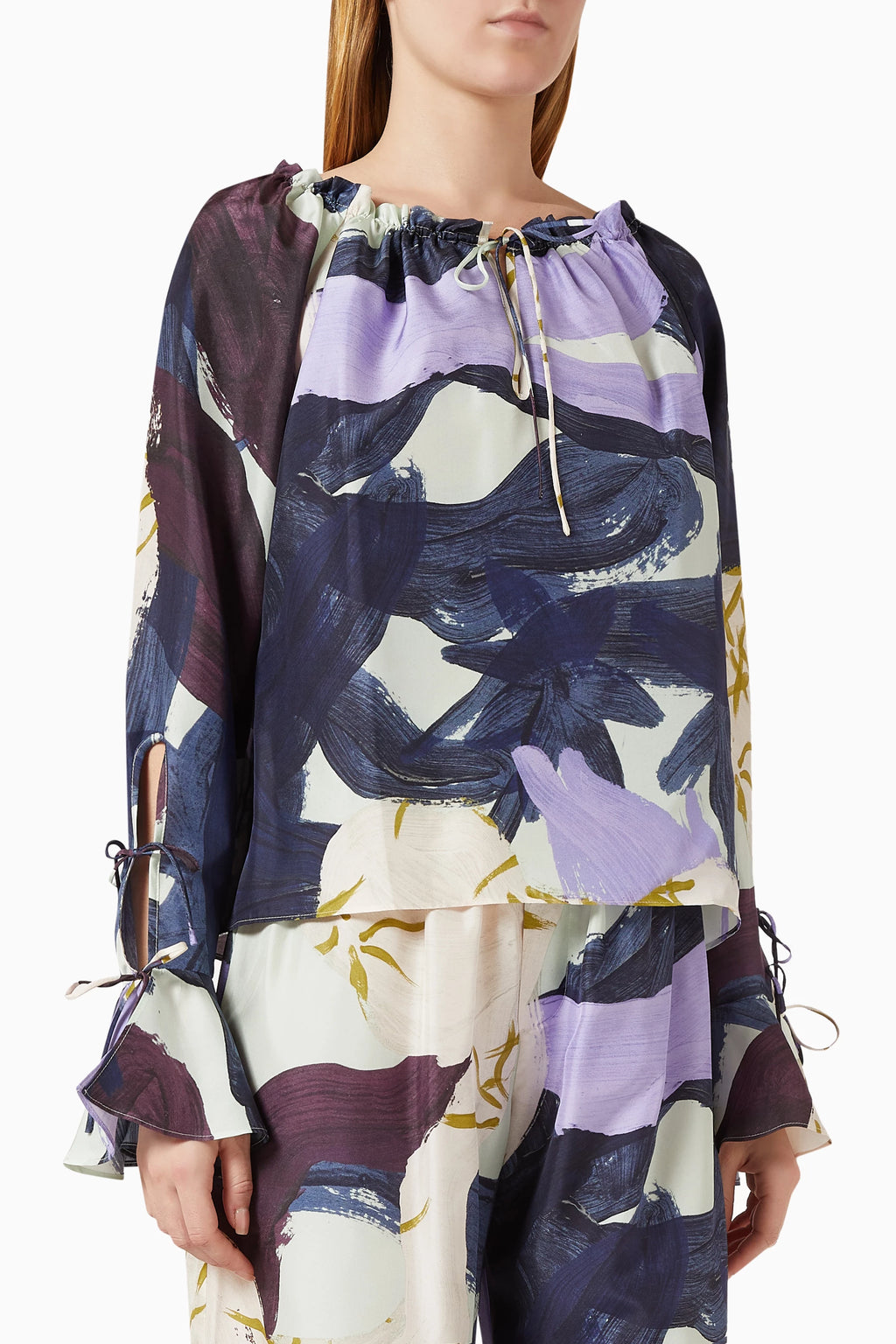 Hayling Trouser - Hume Lilac