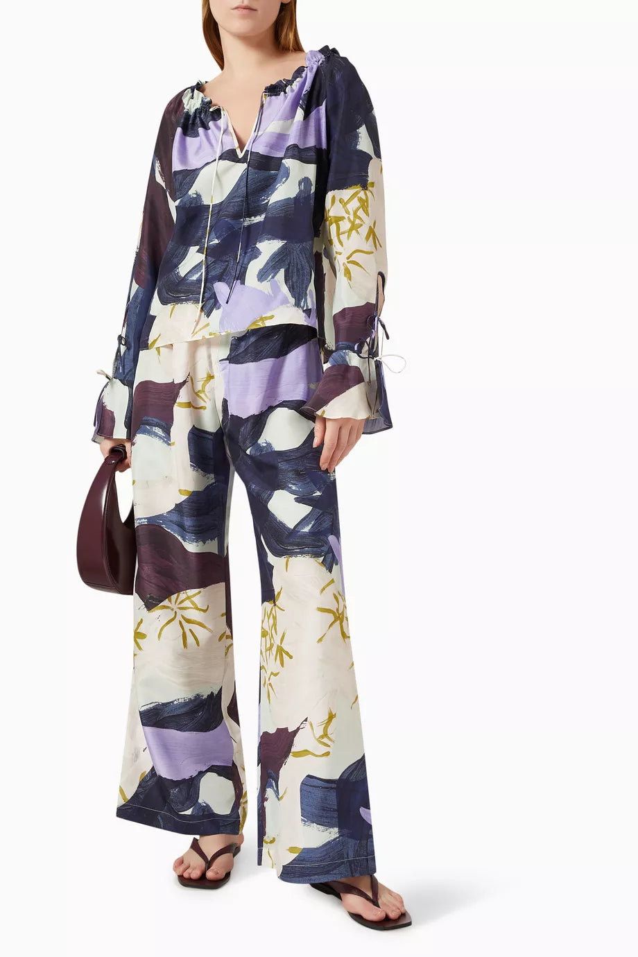 Hayling Trouser - Hume Lilac